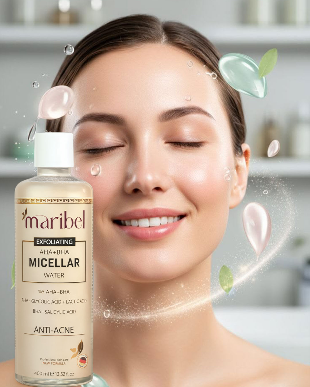 Maribel PEELING AHA+BHA MIZELLENWASSER – Bild 2