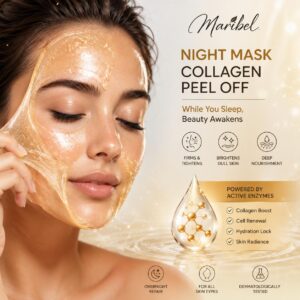 Maribel  Night maske  collagen Pell- Off
